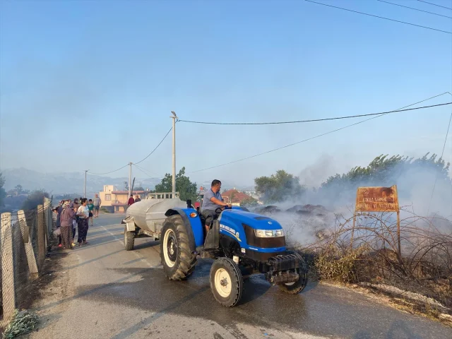 Antalya'da İki Ayrı Noktada Orman Yangını Endişesi