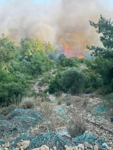 Antalya'da İki Ayrı Noktada Orman Yangını Endişesi