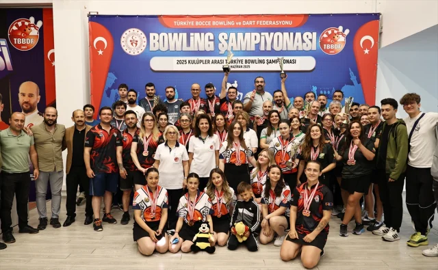 Kulüplerarası Türkiye Bowling Şampiyonası Samsun'da Yineleyici Zaferlerle Tamamlandı