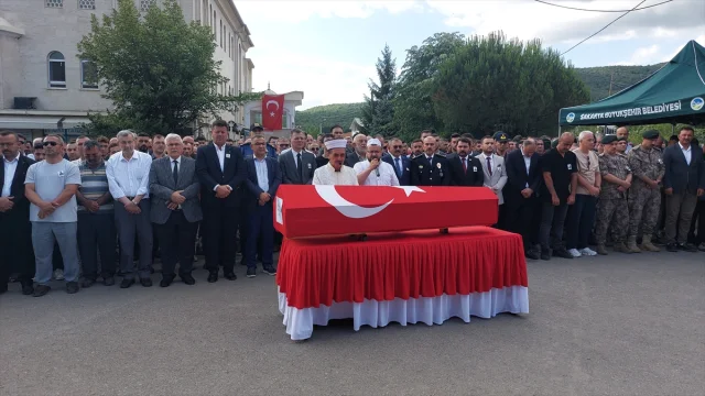 Sakarya'da Şehit Düşen Özel Harekat Kursiyerine Son Veda