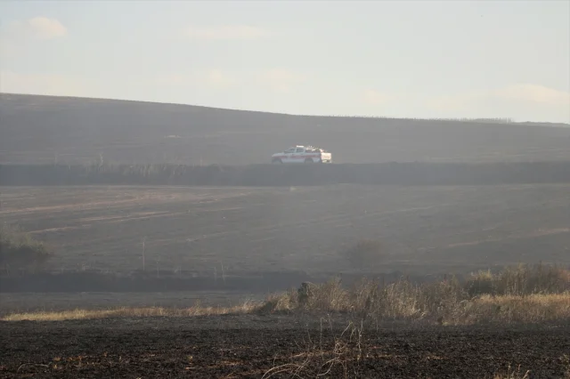Tekirdağ'da Büyük Yangın 1500 Dekar Tarım Arazisini Küle Çevirdi