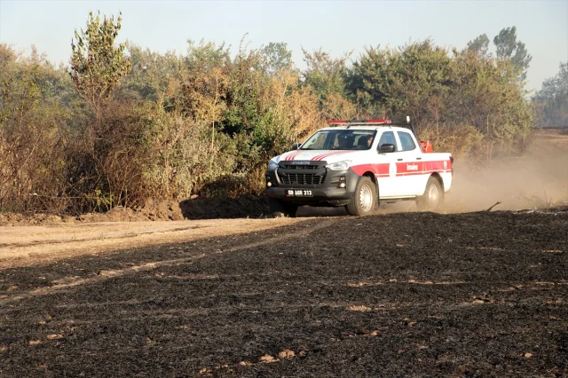 Tekirdağ'da Büyük Yangın 1500 Dekar Tarım Arazisini Küle Çevirdi