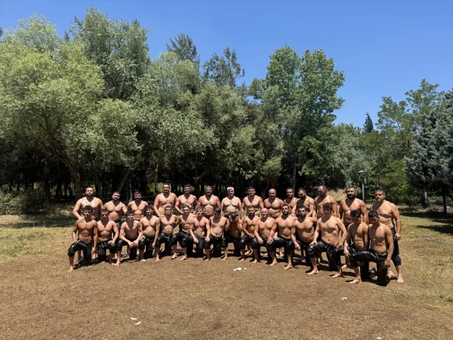 Kocaeli Pehlivanları Kırkpınar'da Altın Kemer Peşinde
