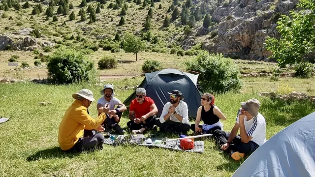 Kırşehirli Dağcılar Aladağlar'da Becerilerini Geliştirdi