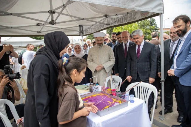 Diyanet İşleri Başkanı Erbaş Sakarya'da Yaz Kur'an Kurslarını Başlattı