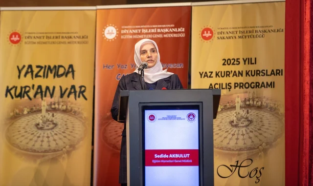 Diyanet İşleri Başkanı Erbaş Sakarya'da Yaz Kur'an Kurslarını Başlattı