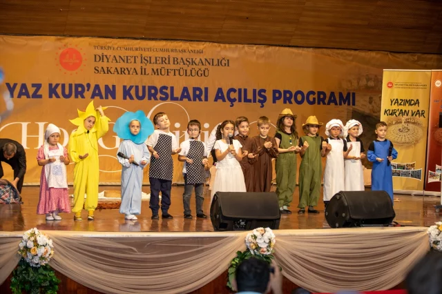 Diyanet İşleri Başkanı Erbaş Sakarya'da Yaz Kur'an Kurslarını Başlattı