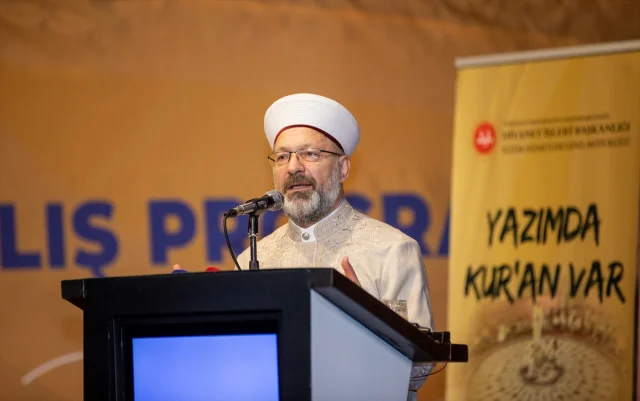 Diyanet İşleri Başkanı Erbaş Sakarya'da Yaz Kur'an Kurslarını Başlattı