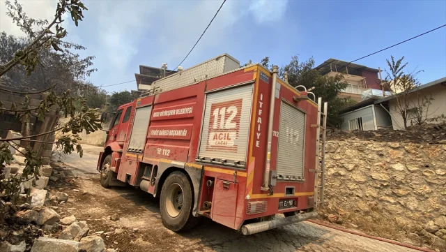 Hatay'daki Orman Yangını İle Mücadele Devam Ediyor