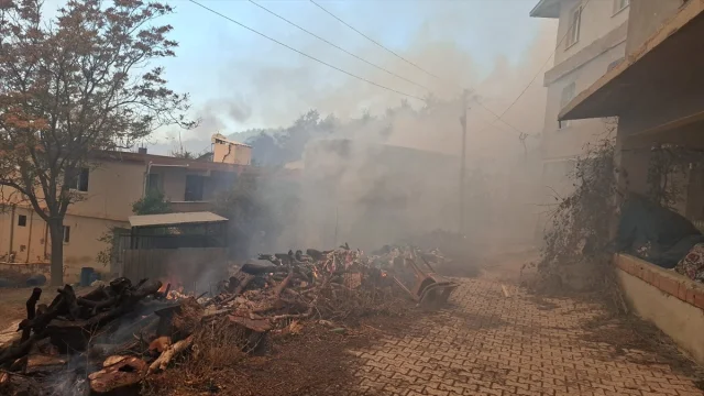 Hatay'daki Orman Yangını İle Mücadele Devam Ediyor