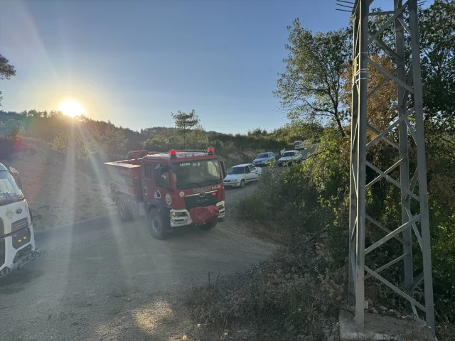 Adana Kozan'da Orman Yangını Alarmı Hızla Devam Ediyor