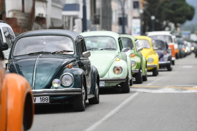 Ordu'da Vosvos Tutkusuyla Renklenen Anlar