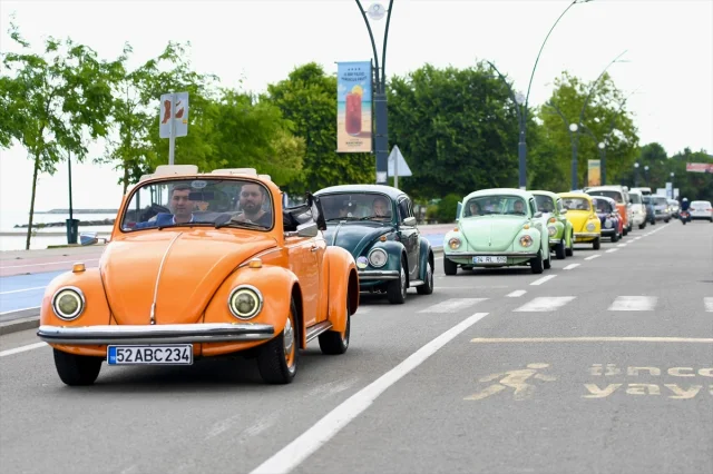 Ordu'da Vosvos Tutkusuyla Renklenen Anlar