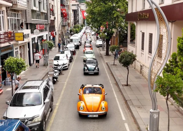 Ordu'da Vosvos Tutkusuyla Renklenen Anlar