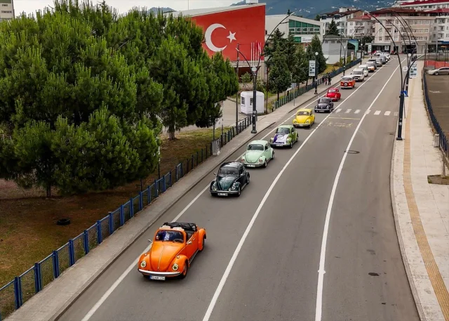 Ordu'da Vosvos Tutkusuyla Renklenen Anlar