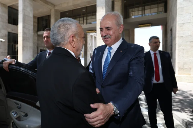 TBMM ve Irak Meclis Başkanları İş Birliği Yolunda Güçlü Mesajlar Verdi