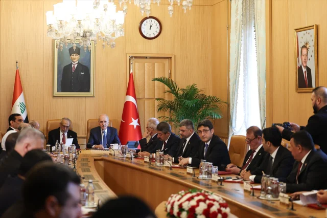 TBMM ve Irak Meclis Başkanları İş Birliği Yolunda Güçlü Mesajlar Verdi