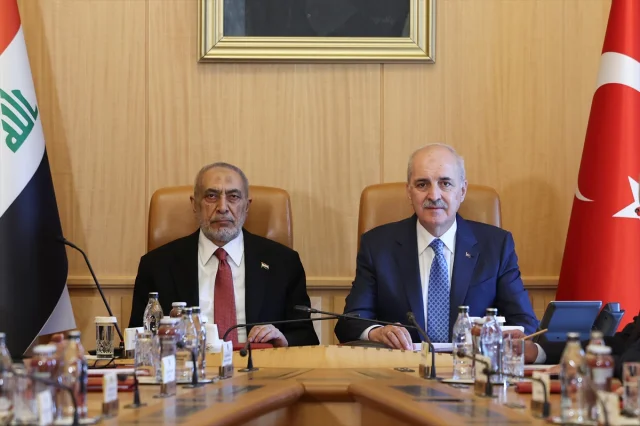 TBMM ve Irak Meclis Başkanları İş Birliği Yolunda Güçlü Mesajlar Verdi
