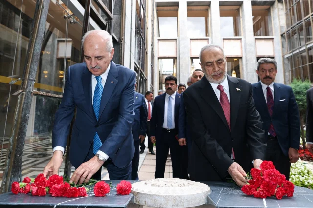 TBMM ve Irak Meclis Başkanları İş Birliği Yolunda Güçlü Mesajlar Verdi