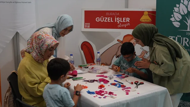 TÜRGEV'in Aile Fuarındaki Projeleri Büyük İlgi Gördü