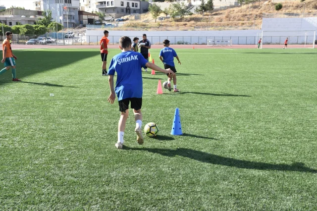 Şırnak'ta Sporun Parlayan Genç Yıldızları Keşfediliyor