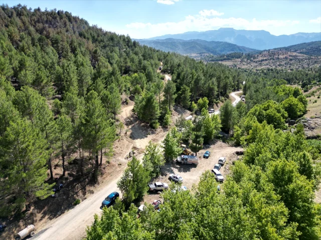 Isparta'nın Sütçüler İlçesindeki Orman Yangını Kontrol Altın...