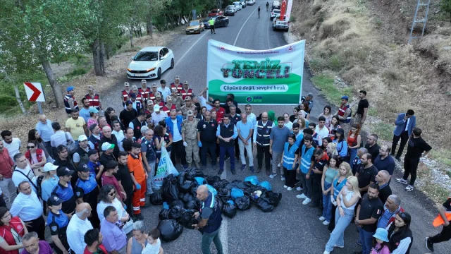 Munzur Vadisi'nde Sürdürülebilir Gelecek İçin Temizlik Sefer...