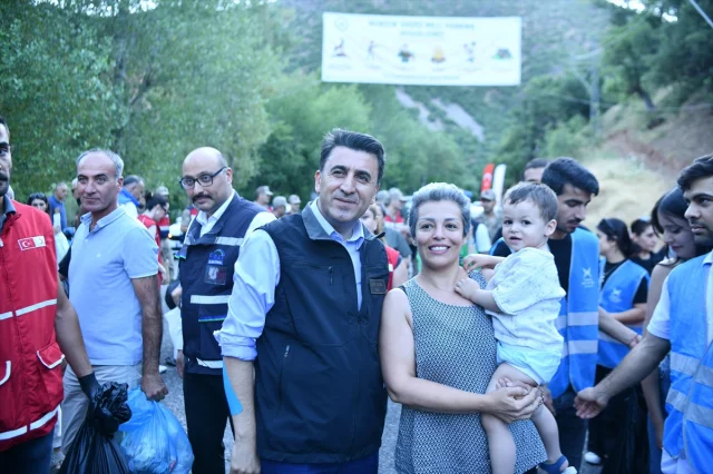 Munzur Vadisi'nde Sürdürülebilir Gelecek İçin Temizlik Seferberliği
