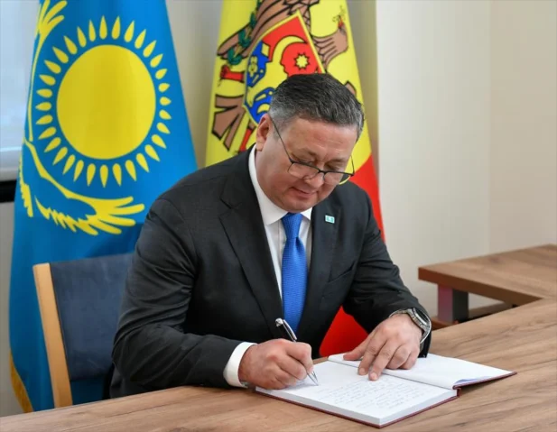 Moldova'nın Kazakistan Büyükelçiliği Törenle Açıldı