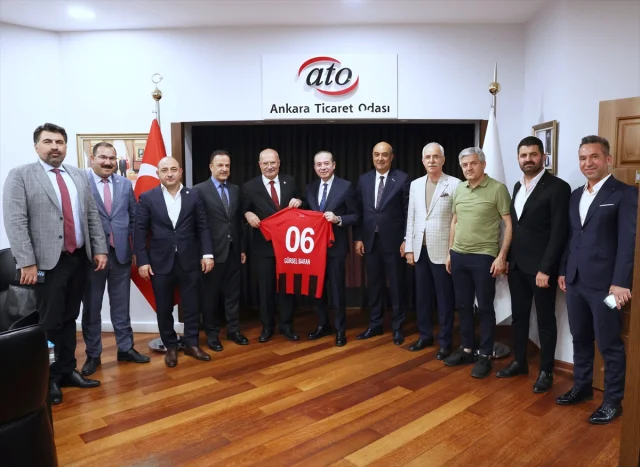 Gençlerbirliği Başkanı Osman Sungur'dan ATO'ya Anlamlı Ziyaret