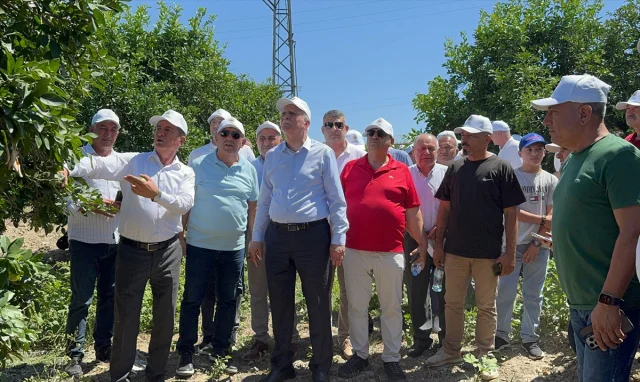 TZOB Genel Başkanı Bayraktar'dan Adana ve Mersin Tarımına Detaylı İnceleme