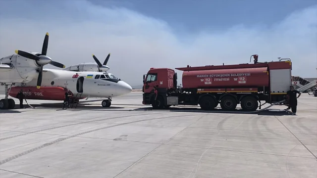 Mardin'den Hatay'daki Orman Yangınına Destek Seferberliği