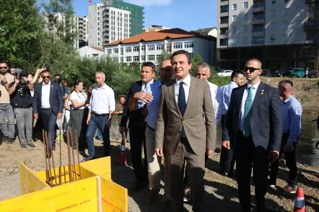 Mitroviça'da İbre Nehri Üzerine İki Yeni Köprü İnşaatı Başladı
