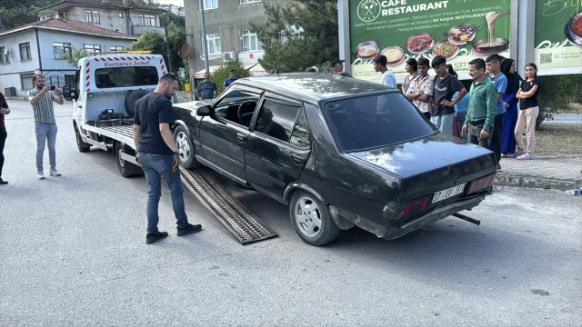 Karabük'te Ehliyetsiz Sürücünün Tehlikeli Kaçışı