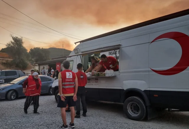 Türk Kızılay Orman Yangınlarına Karşı Teyakkuzda