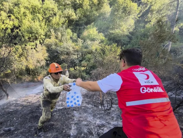 Türk Kızılay Orman Yangınlarına Karşı Teyakkuzda