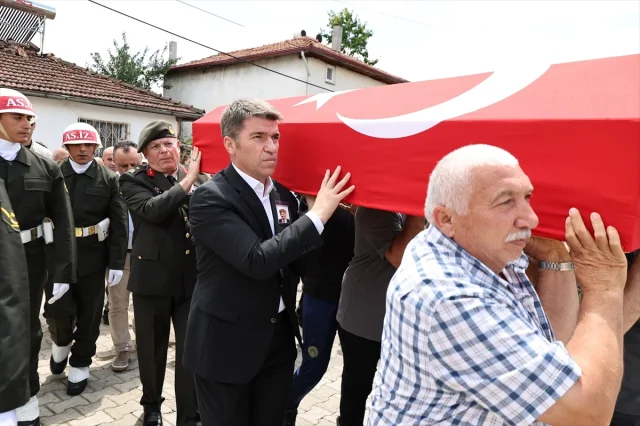 Kore Gazisi Halil Kanar İçin Amasya'da Duygusal Veda