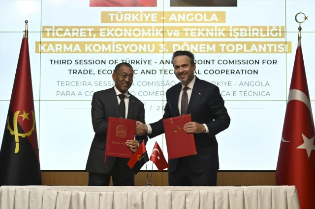 Türkiye ile Angola Arasında Ticaret Hedefi Büyüyor