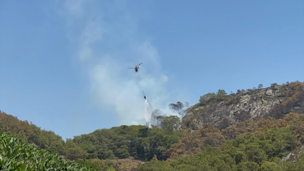 Antalya Gazipaşa Orman Yangını Kontrol Altına Alındı