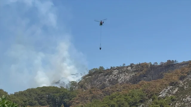 Antalya Gazipaşa Orman Yangını Kontrol Altına Alındı