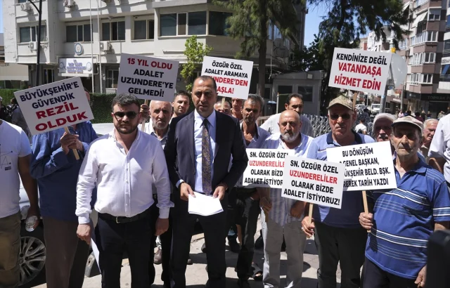 İzmir'de Kentsel Dönüşüm Mağdurlarından Belediyeye Çağrı