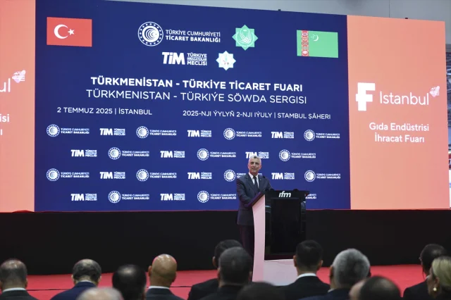 Ticaret Bakanı Bolat Türkmen-Türk İşbirliği Hedeflerini Açıkladı