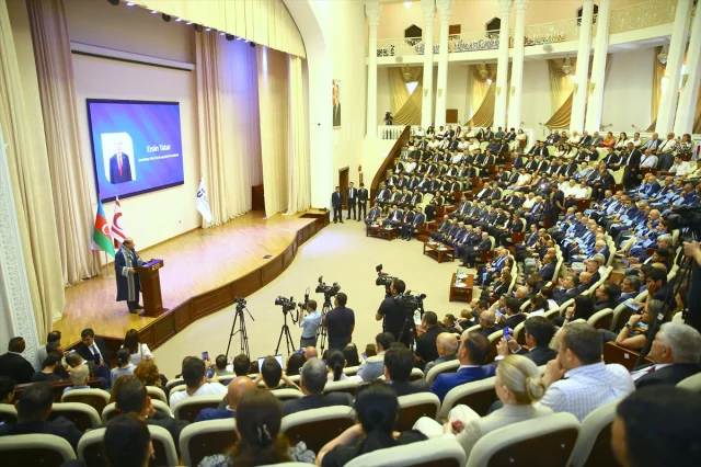 Cumhurbaşkanı Tatar'a Azerbaycan'dan Başarı Onuru