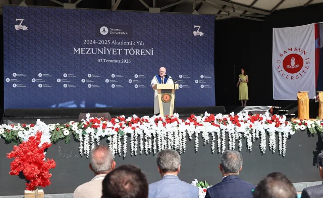 Samsun Üniversitesi'nin 7. Yılında Gururlu Mezuniyet Töreni