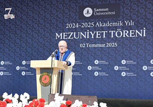 Samsun Üniversitesi'nin 7. Yılında Gururlu Mezuniyet Töreni