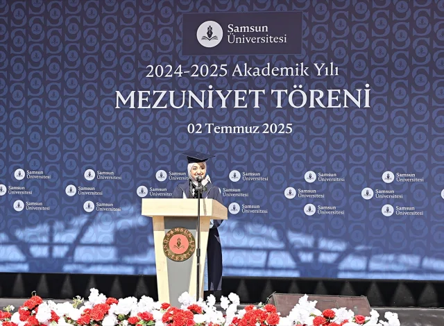 Samsun Üniversitesi'nin 7. Yılında Gururlu Mezuniyet Töreni