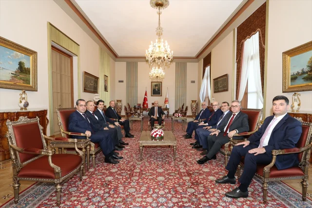 Numan Kurtulmuş'tan MÜSİAD'a Ziyaretçi Kabulü