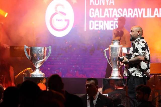 Galatasaray'ın Şampiyonluk Coşkusu Konya'da Alevlendi
