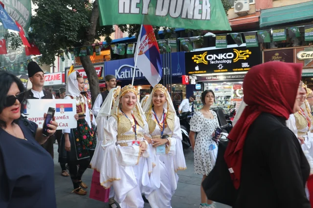 Kocaeli Balkan Halk Oyunları Festivali Coşkuyla Başladı