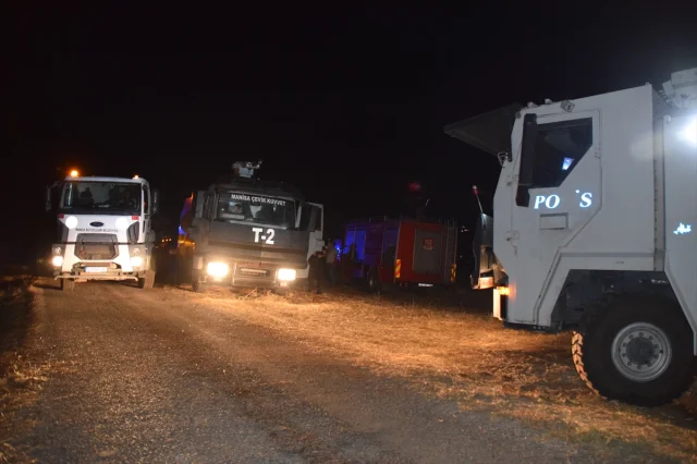 Manisa'da Başlayan Yangınla Mücadele: Kriz Anında Kahramanca Mücadele